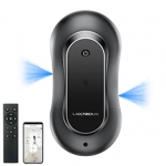 Raamreinigingsrobot Liectroux YW810, Dubbele Waterverneveling, Ultradun Ontwerp, Robotstofzuiger voor Ramen, Elektrische Glazenwasser & Dweilmachine voor Thuis, Droge & Natte Reiniging, AI-Routeplanning, Borstelloze Motor, APP- & Afstandsbediening, Viervoudige Veiligheidsbescherming